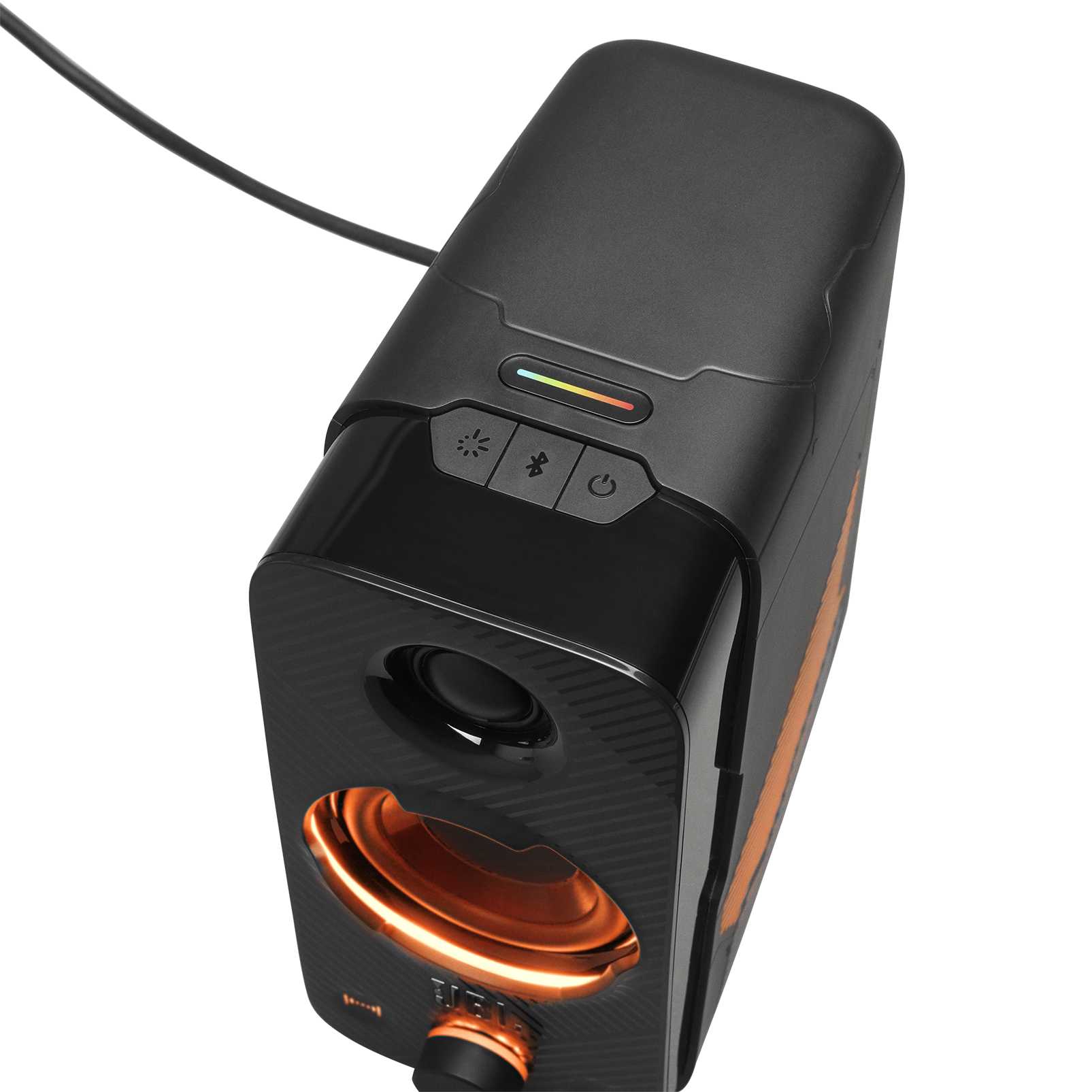 JBL Quantum Duo - Black Matte - PC Gaming Speakers - Detailshot 4